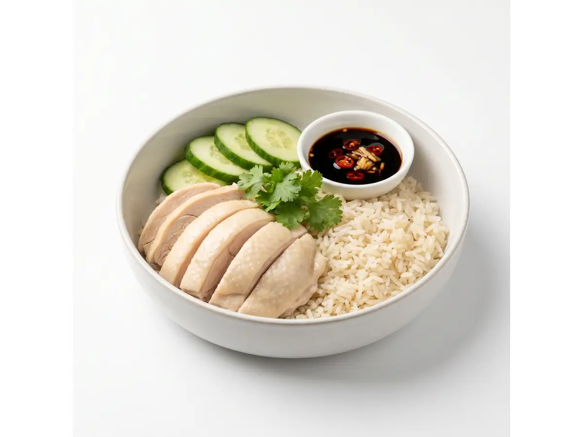 ข้าวมันไก่ข้าวน้อยไม่เอาหนัง