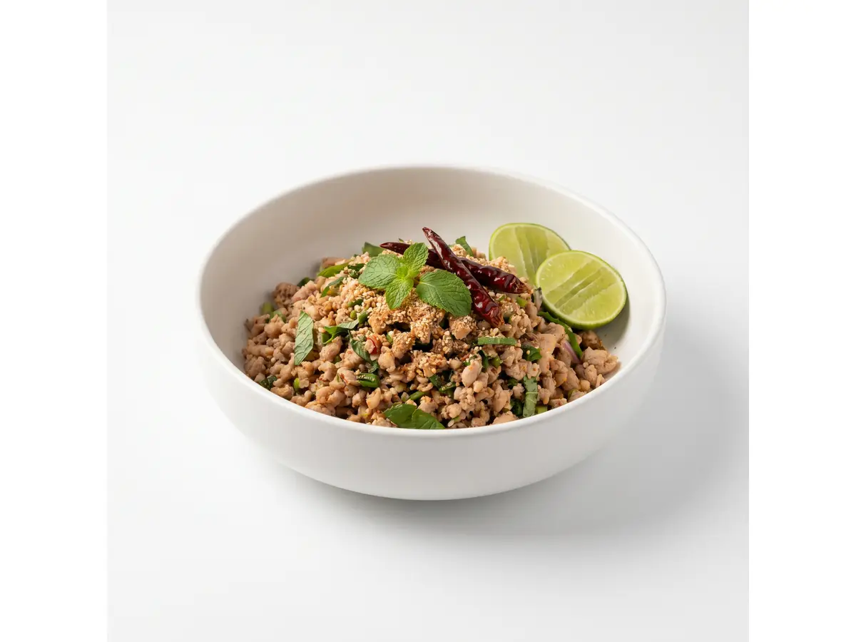 ลาบหมูคั่ว