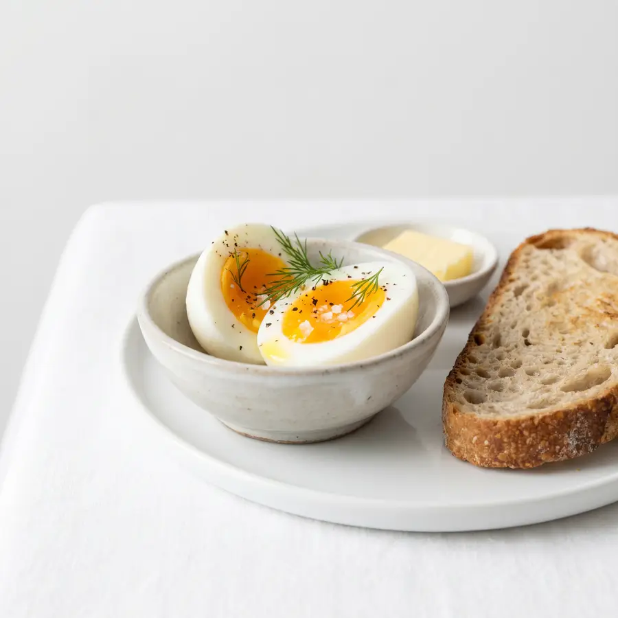clean boiled egg microwave recipe