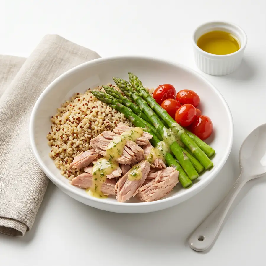 clean tuna microwave recipe