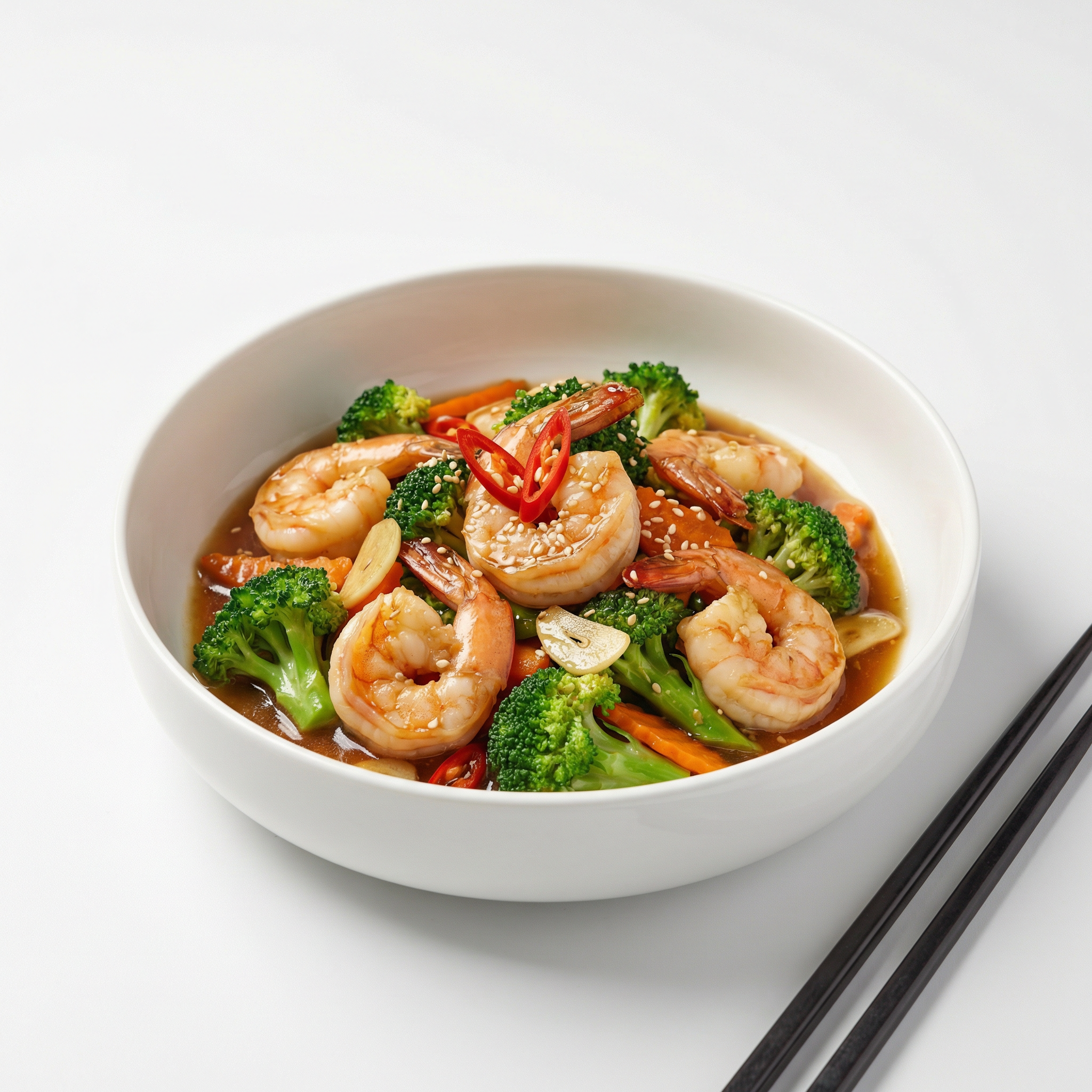Shrimp Broccoli Stir-Fry