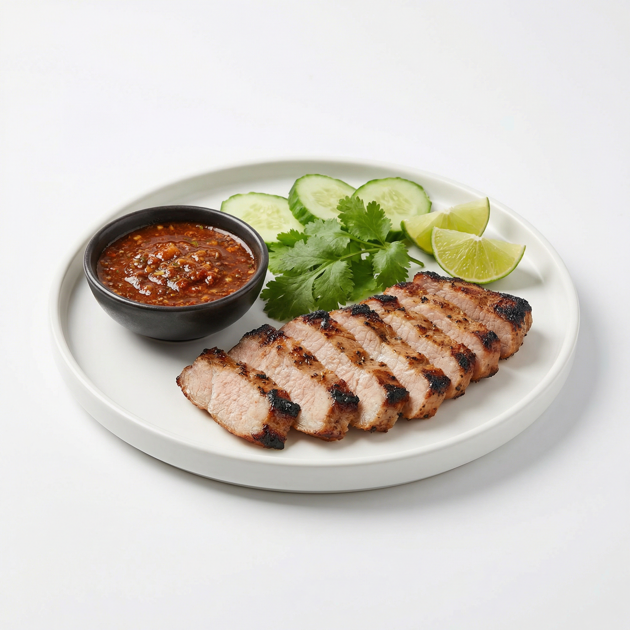 หมูย่างจิ้มแจ่ว