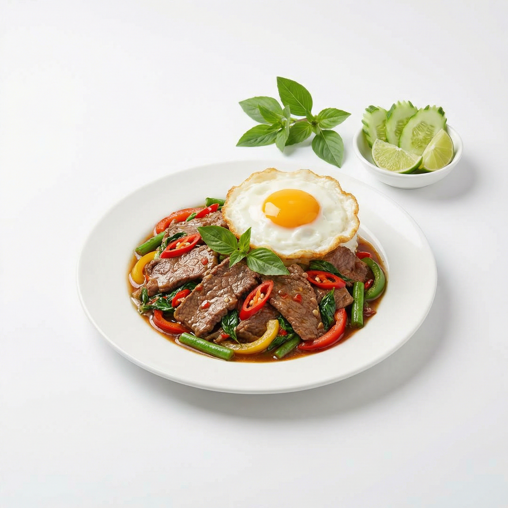 เนื้อผัดกะเพรา