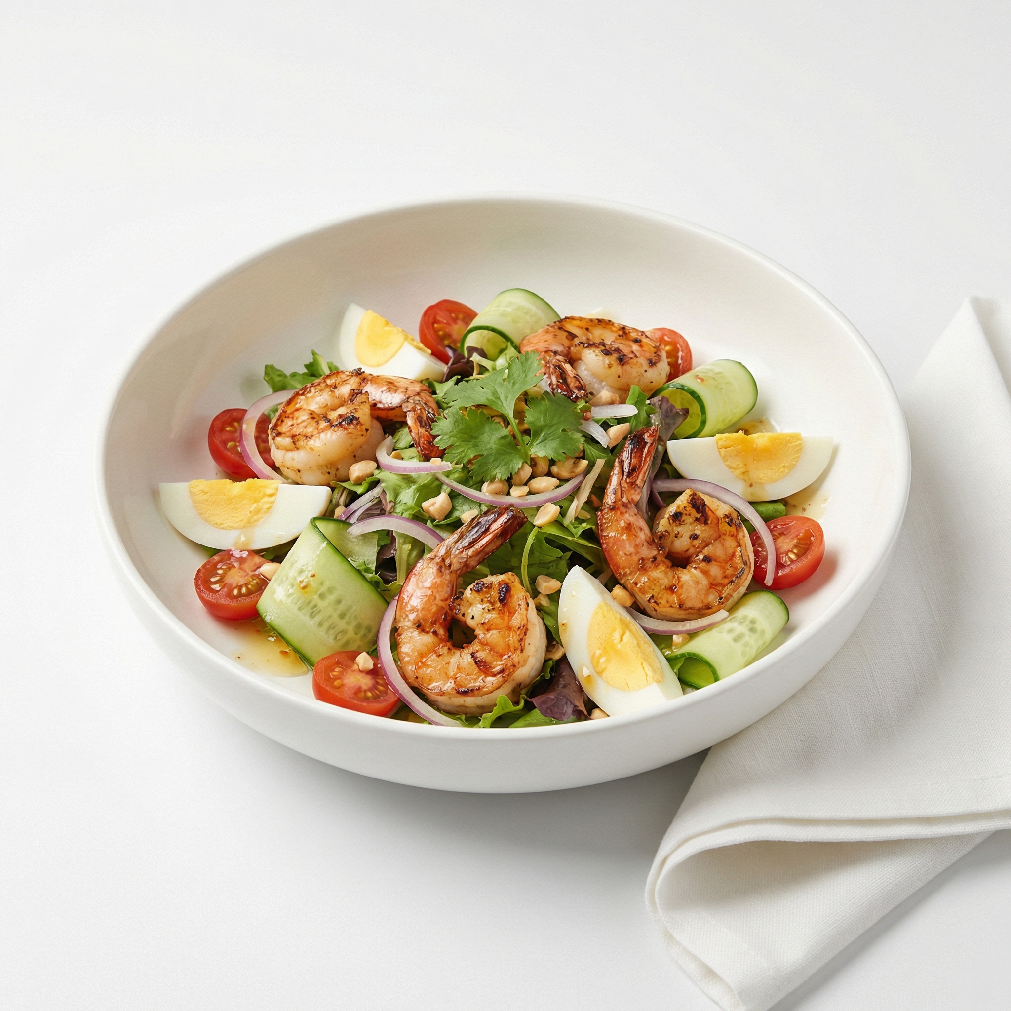 Grilled Shrimp Salad