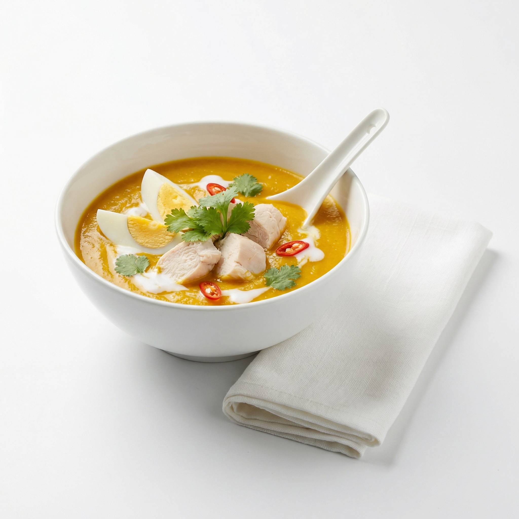 Pumpkin Chicken Soup