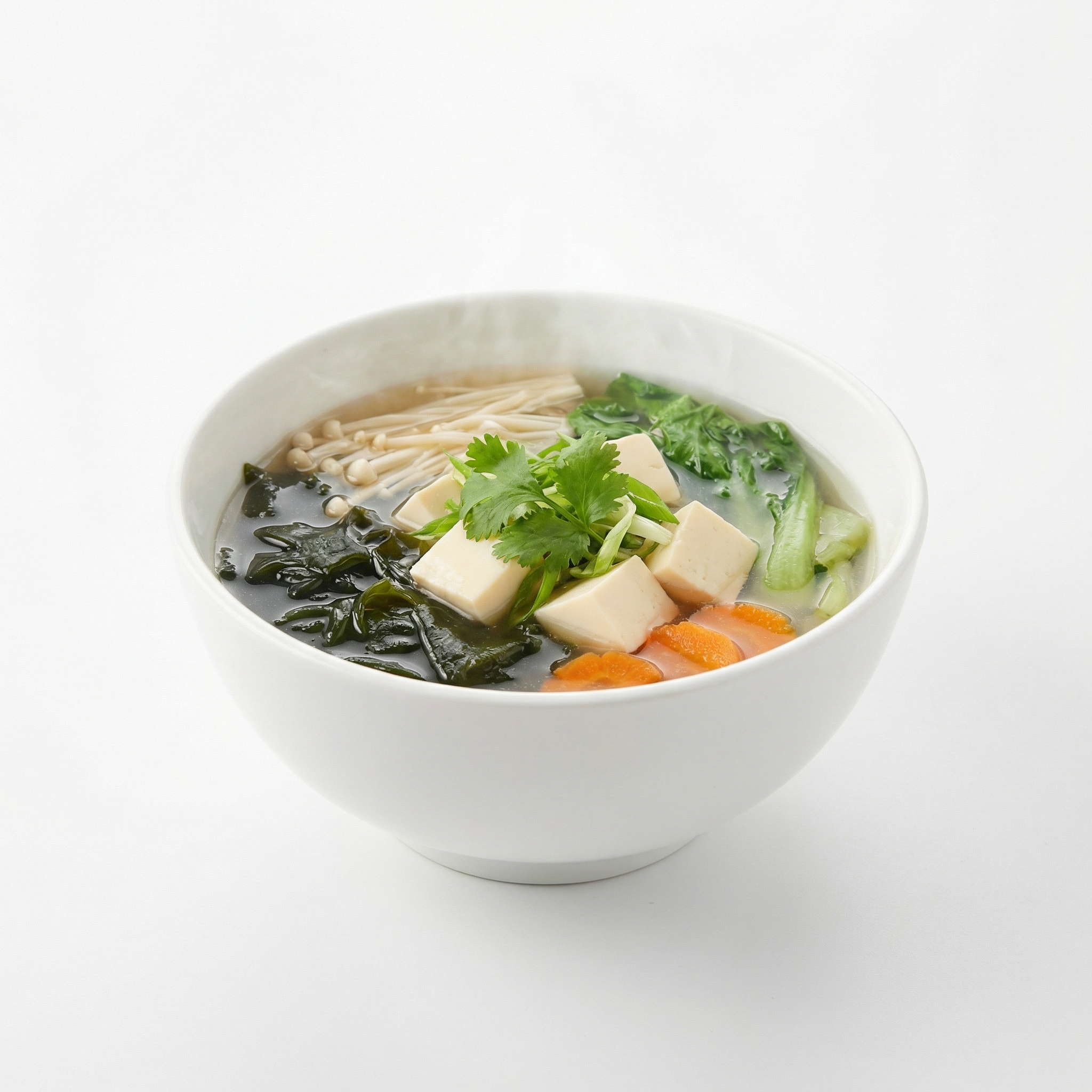 Seaweed Tofu Clear Soup