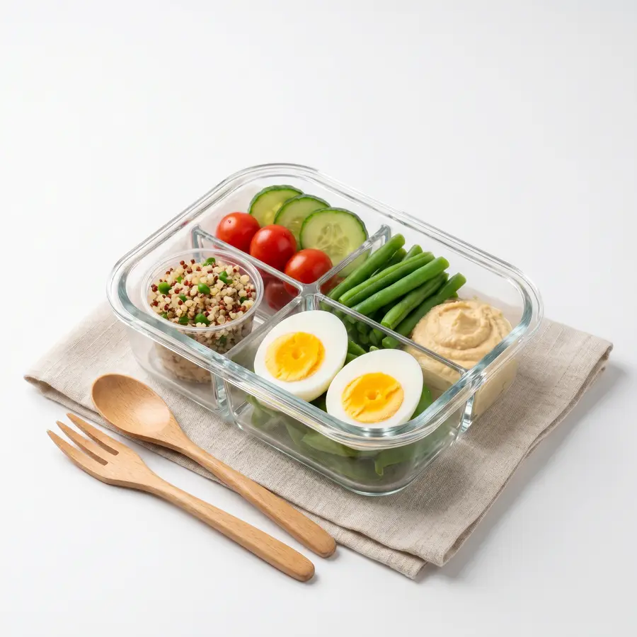 weight loss boiled egg lunch box recipe